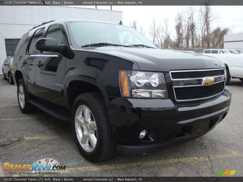 2008 Chevrolet Tahoe LTZ 4x4 Black / Ebony Photo #6