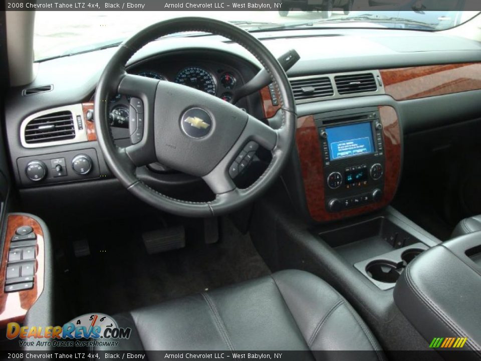 2008 Chevrolet Tahoe LTZ 4x4 Black / Ebony Photo #10