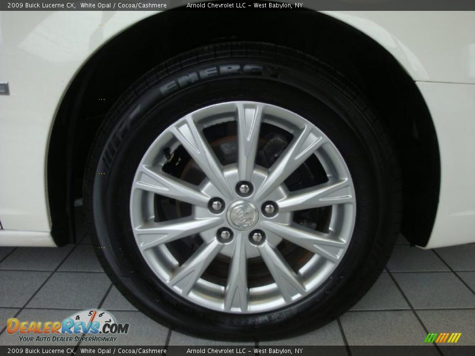 2009 Buick Lucerne CX White Opal / Cocoa/Cashmere Photo #6