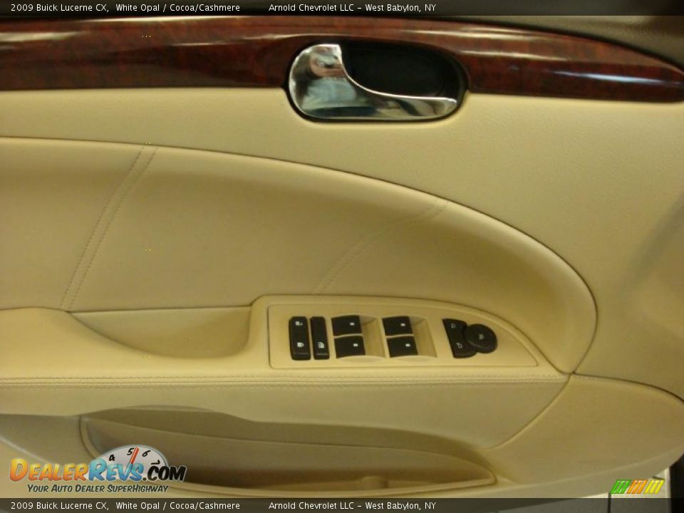 2009 Buick Lucerne CX White Opal / Cocoa/Cashmere Photo #7