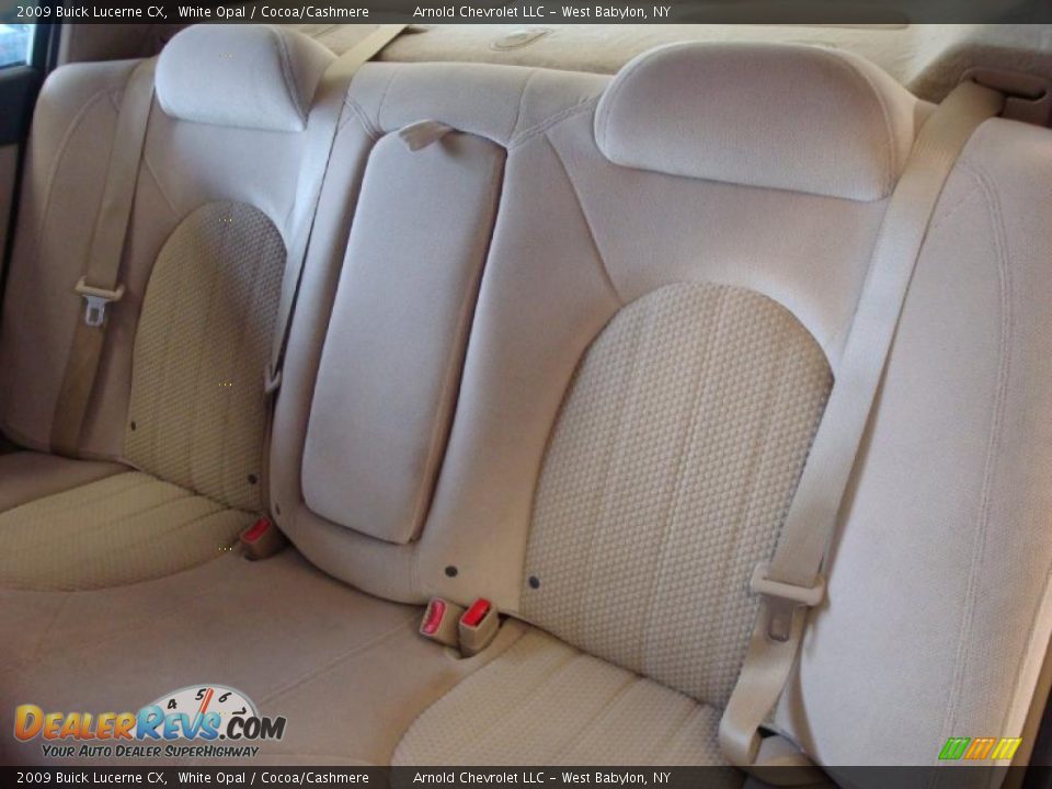 2009 Buick Lucerne CX White Opal / Cocoa/Cashmere Photo #14