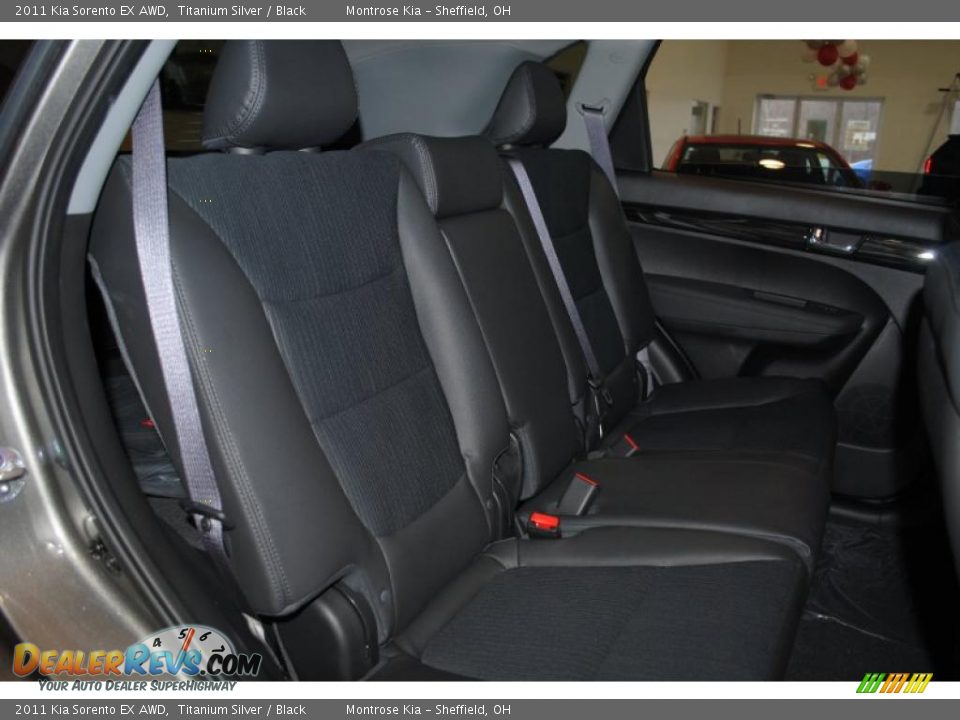 2011 Kia Sorento EX AWD Titanium Silver / Black Photo #20