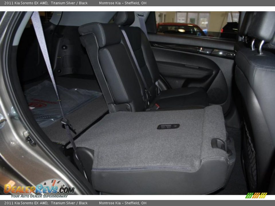 2011 Kia Sorento EX AWD Titanium Silver / Black Photo #21
