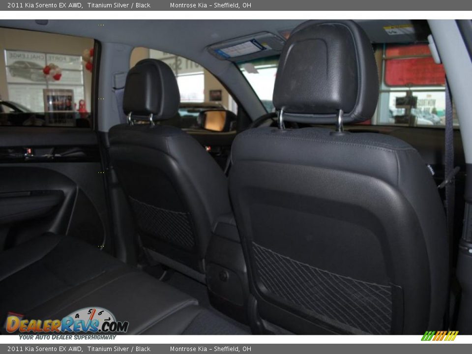 2011 Kia Sorento EX AWD Titanium Silver / Black Photo #22