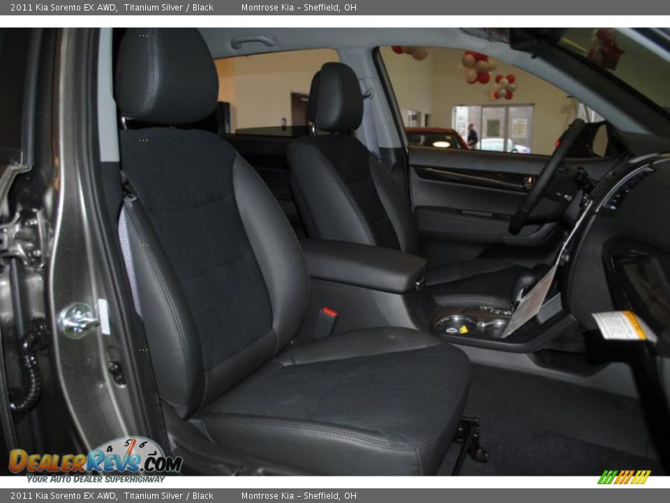 2011 Kia Sorento EX AWD Titanium Silver / Black Photo #23