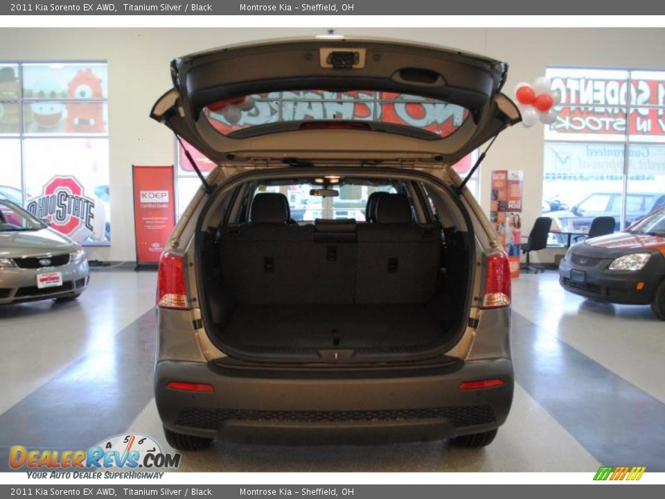 2011 Kia Sorento EX AWD Titanium Silver / Black Photo #28