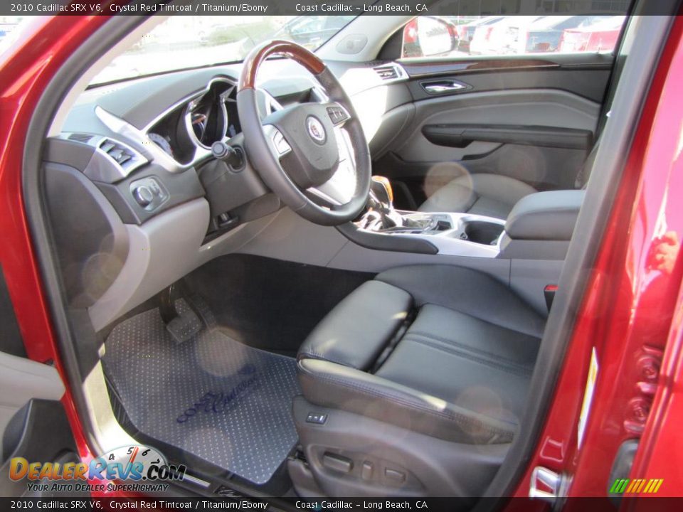 2010 Cadillac SRX V6 Crystal Red Tintcoat / Titanium/Ebony Photo #3