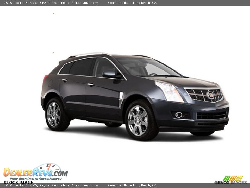 2010 Cadillac SRX V6 Crystal Red Tintcoat / Titanium/Ebony Photo #6