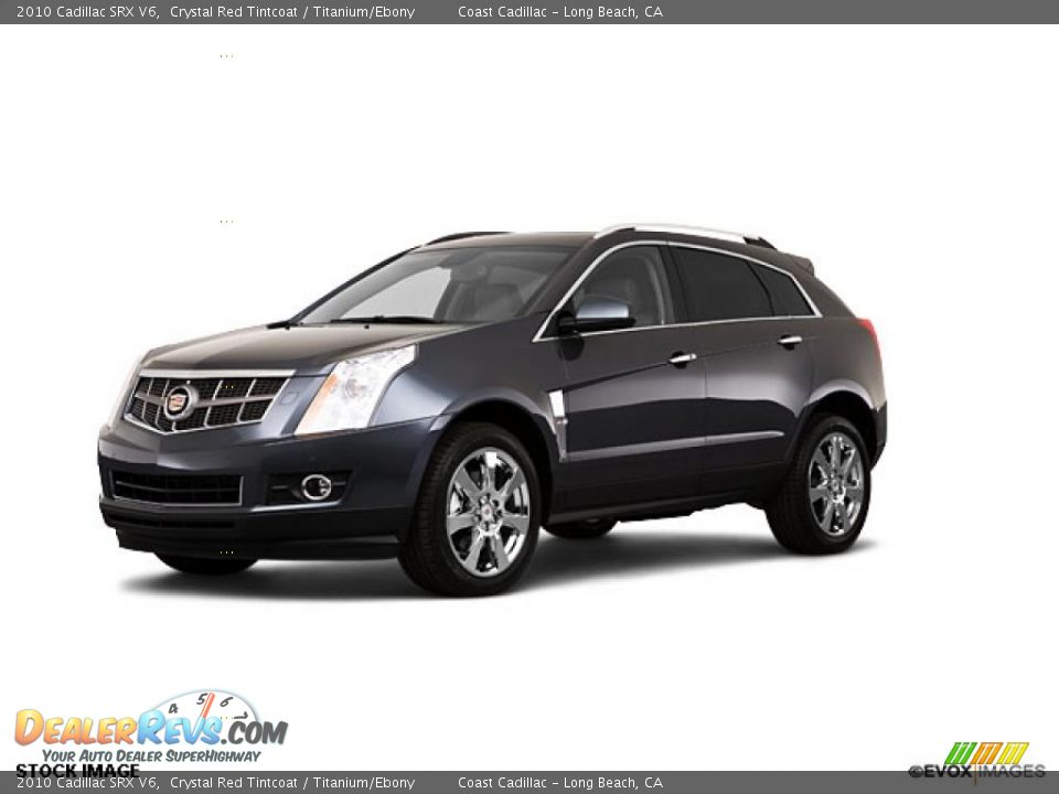 2010 Cadillac SRX V6 Crystal Red Tintcoat / Titanium/Ebony Photo #8