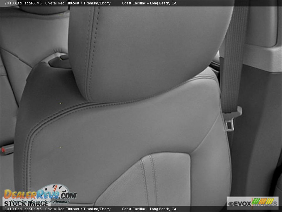 2010 Cadillac SRX V6 Crystal Red Tintcoat / Titanium/Ebony Photo #12