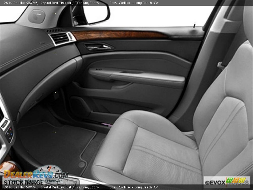 2010 Cadillac SRX V6 Crystal Red Tintcoat / Titanium/Ebony Photo #15