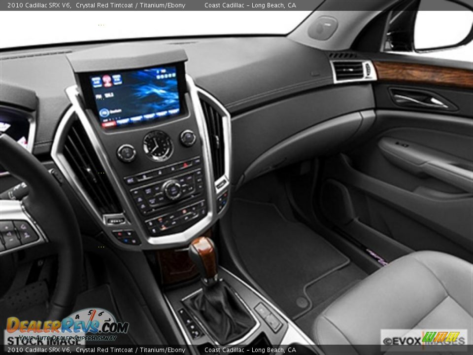 2010 Cadillac SRX V6 Crystal Red Tintcoat / Titanium/Ebony Photo #16