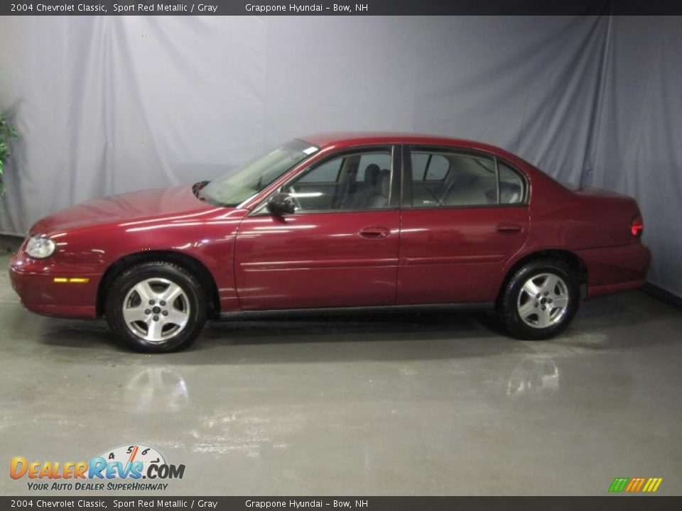 2004 Chevrolet Classic Sport Red Metallic / Gray Photo #2