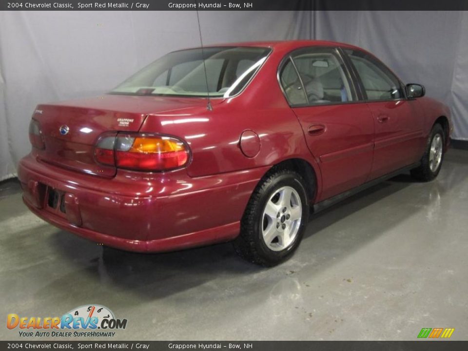 2004 Chevrolet Classic Sport Red Metallic / Gray Photo #3