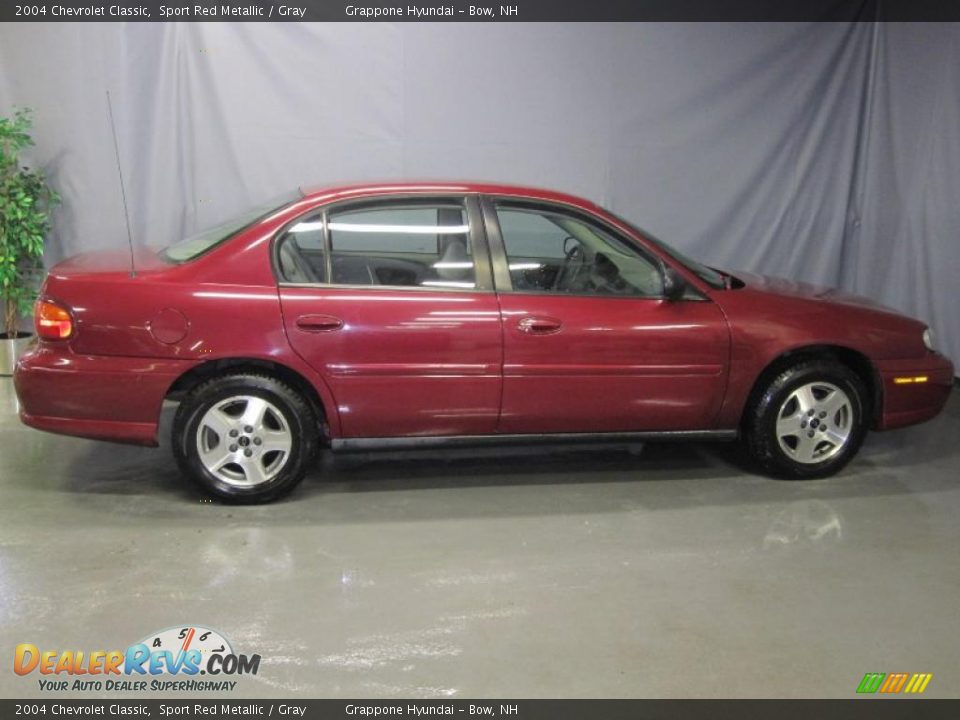 2004 Chevrolet Classic Sport Red Metallic / Gray Photo #4
