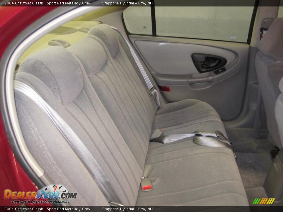 2004 Chevrolet Classic Sport Red Metallic / Gray Photo #6