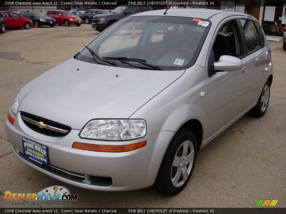 2008 Chevrolet Aveo Aveo5 LS Cosmic Silver Metallic / Charcoal Photo #1