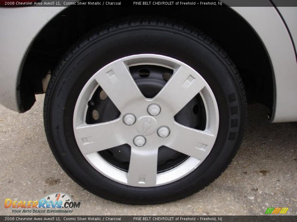 2008 Chevrolet Aveo Aveo5 LS Cosmic Silver Metallic / Charcoal Photo #8
