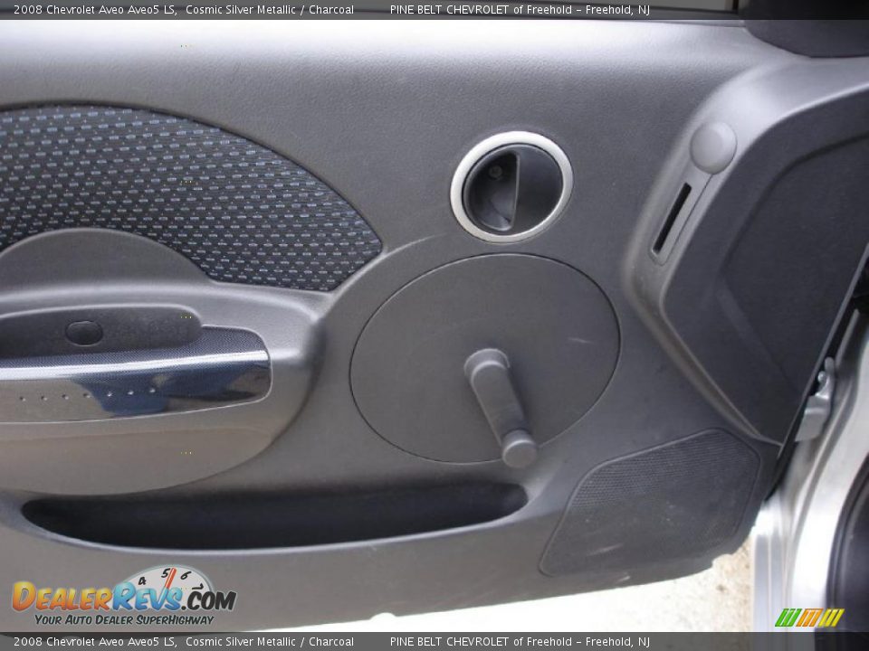 2008 Chevrolet Aveo Aveo5 LS Cosmic Silver Metallic / Charcoal Photo #10