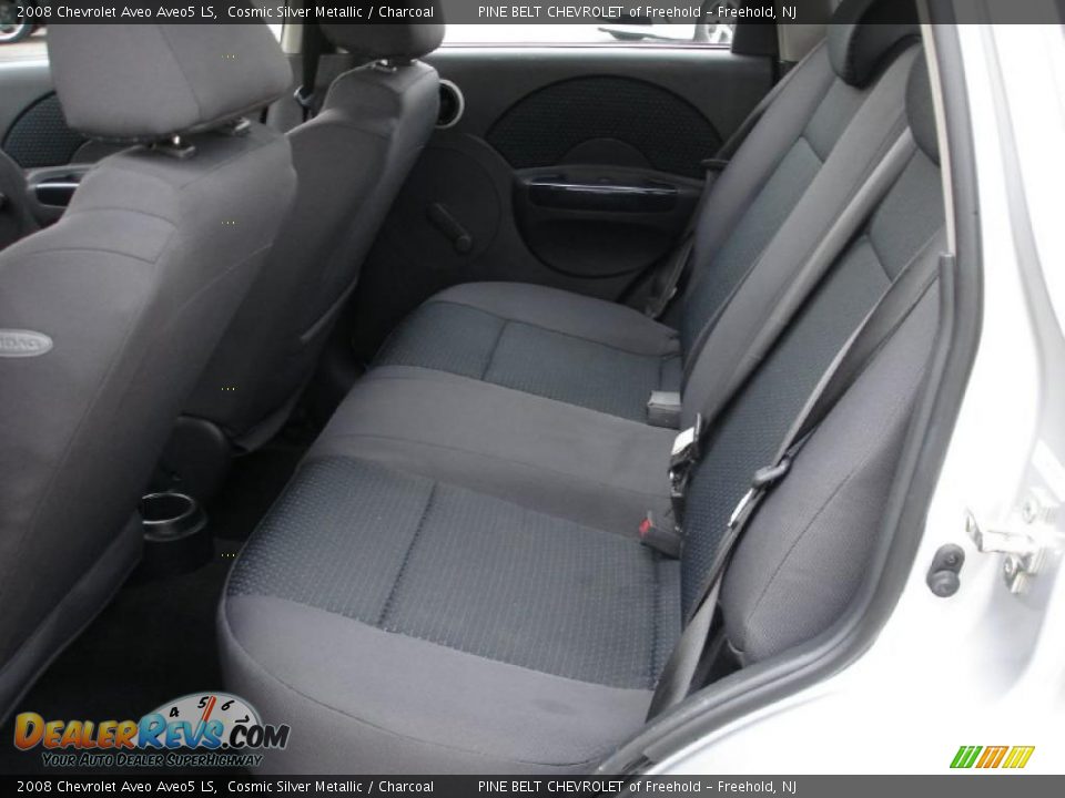 2008 Chevrolet Aveo Aveo5 LS Cosmic Silver Metallic / Charcoal Photo #13