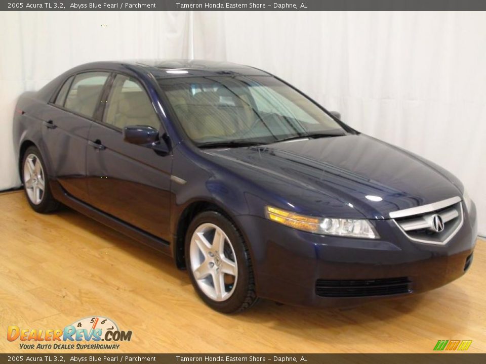 2005 Acura TL 3.2 Abyss Blue Pearl / Parchment Photo #2