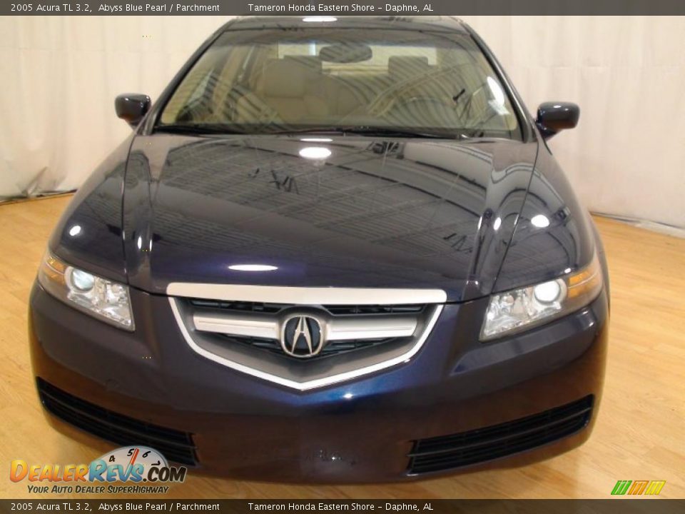 2005 Acura TL 3.2 Abyss Blue Pearl / Parchment Photo #4