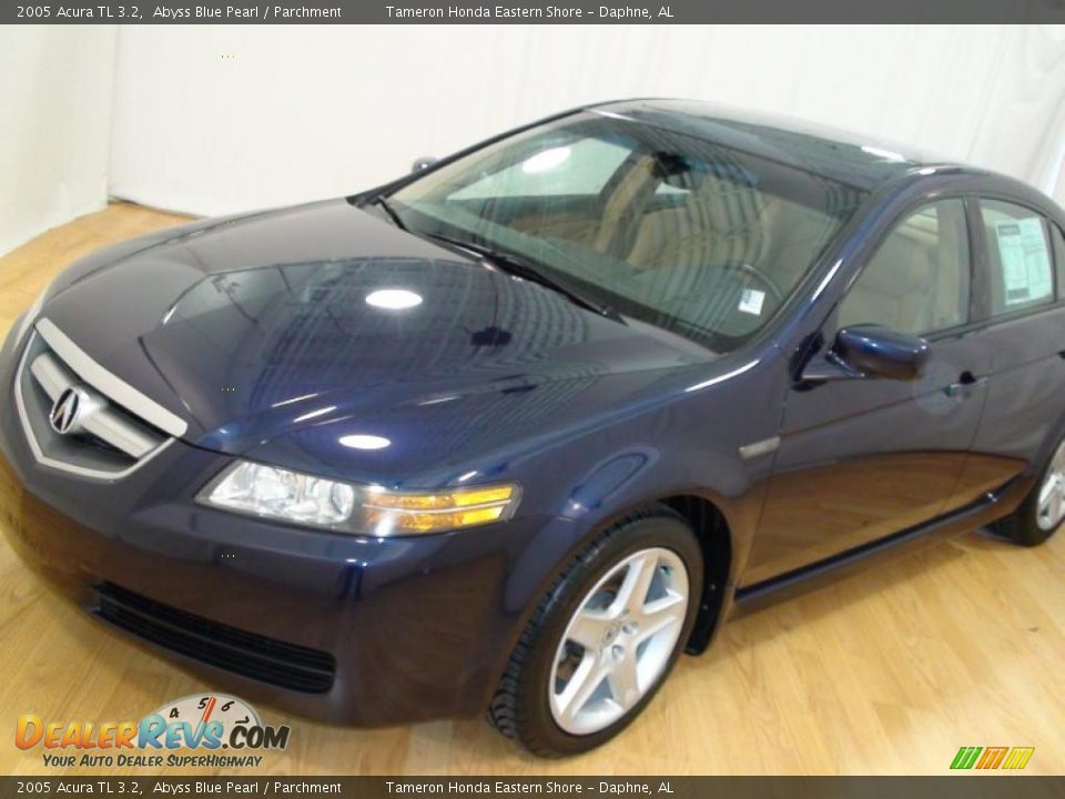 2005 Acura TL 3.2 Abyss Blue Pearl / Parchment Photo #6