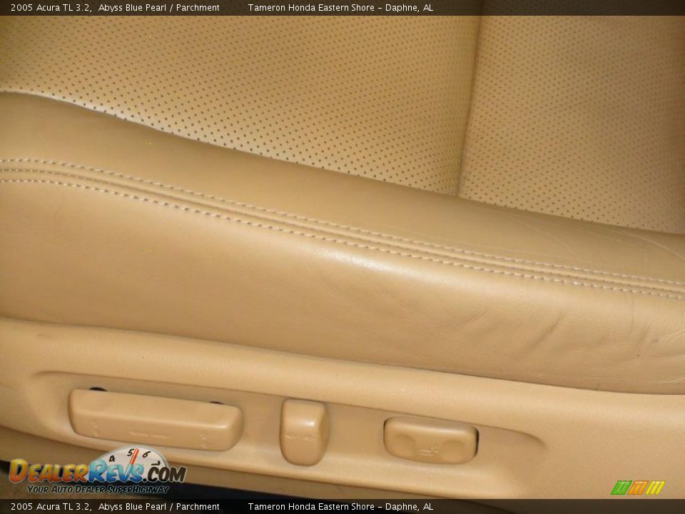 2005 Acura TL 3.2 Abyss Blue Pearl / Parchment Photo #16