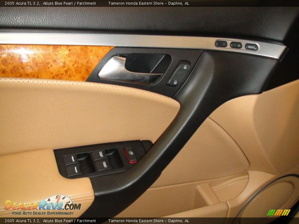 2005 Acura TL 3.2 Abyss Blue Pearl / Parchment Photo #17