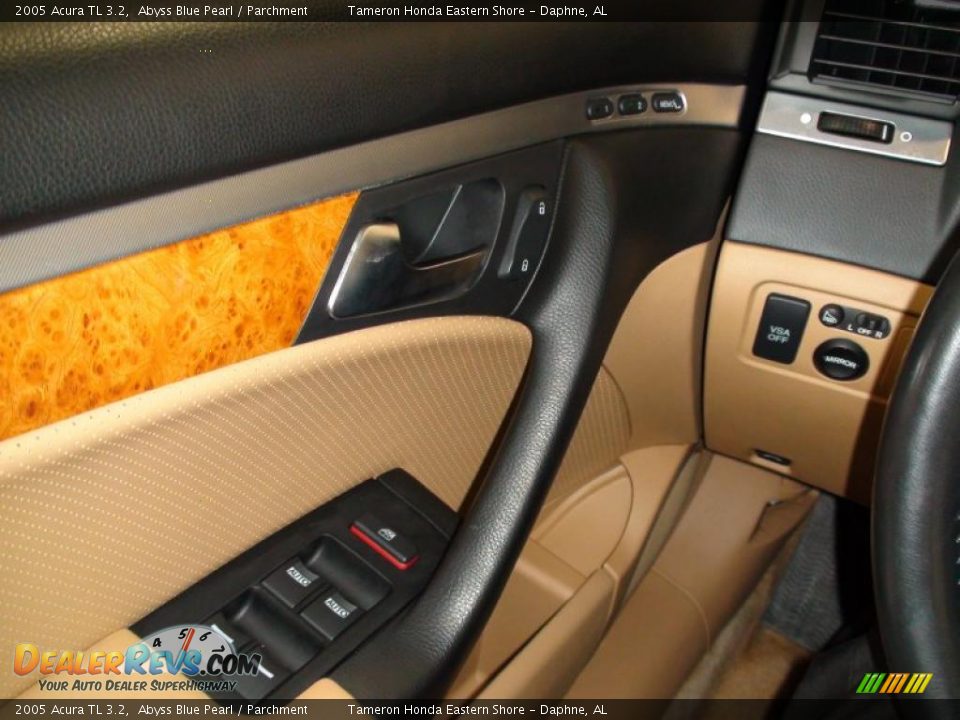 2005 Acura TL 3.2 Abyss Blue Pearl / Parchment Photo #18