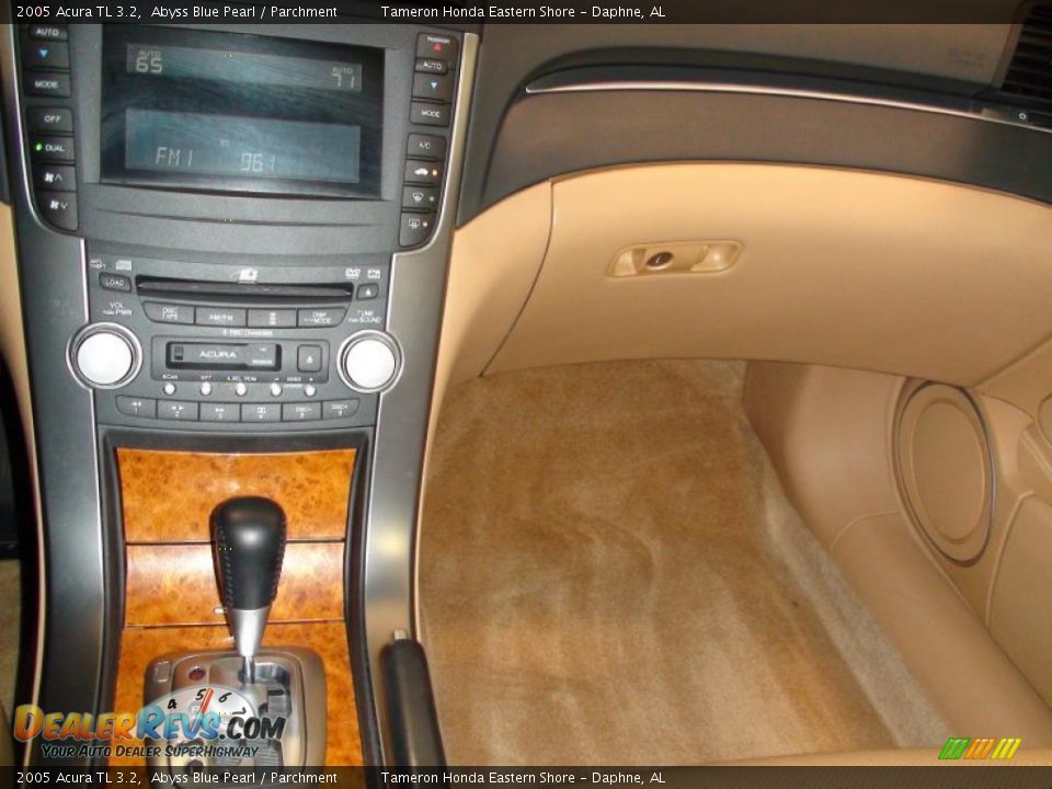 2005 Acura TL 3.2 Abyss Blue Pearl / Parchment Photo #23