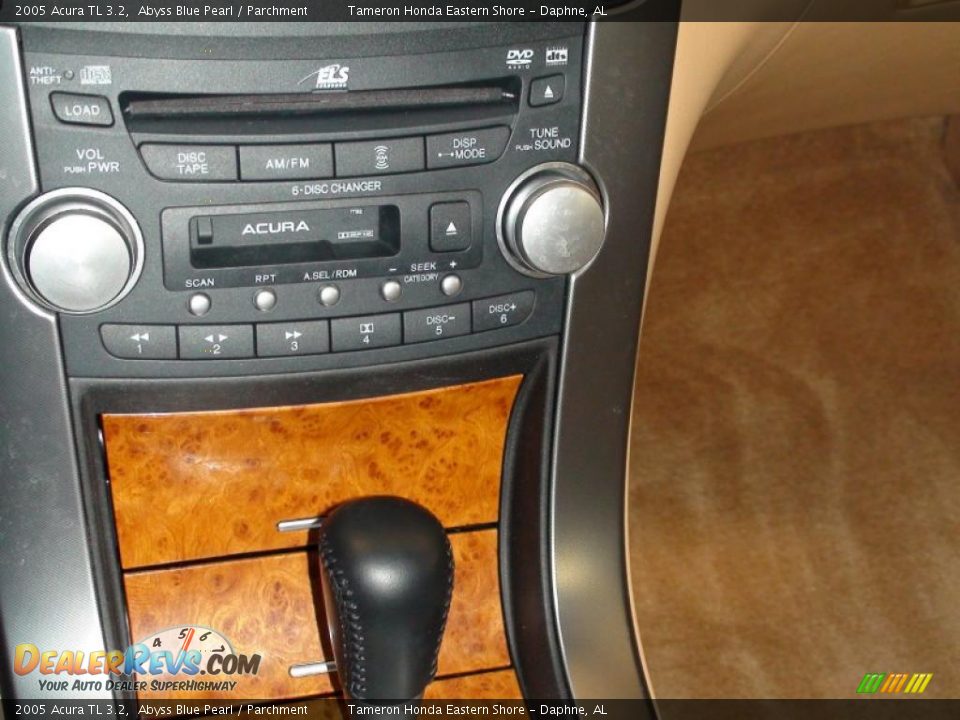 2005 Acura TL 3.2 Abyss Blue Pearl / Parchment Photo #24