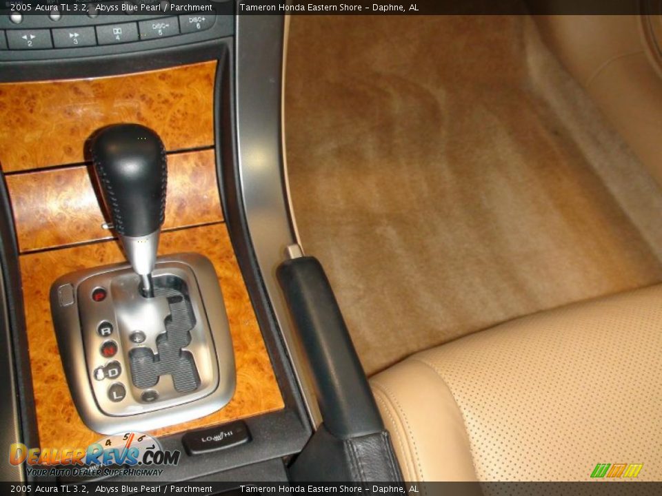 2005 Acura TL 3.2 Abyss Blue Pearl / Parchment Photo #26