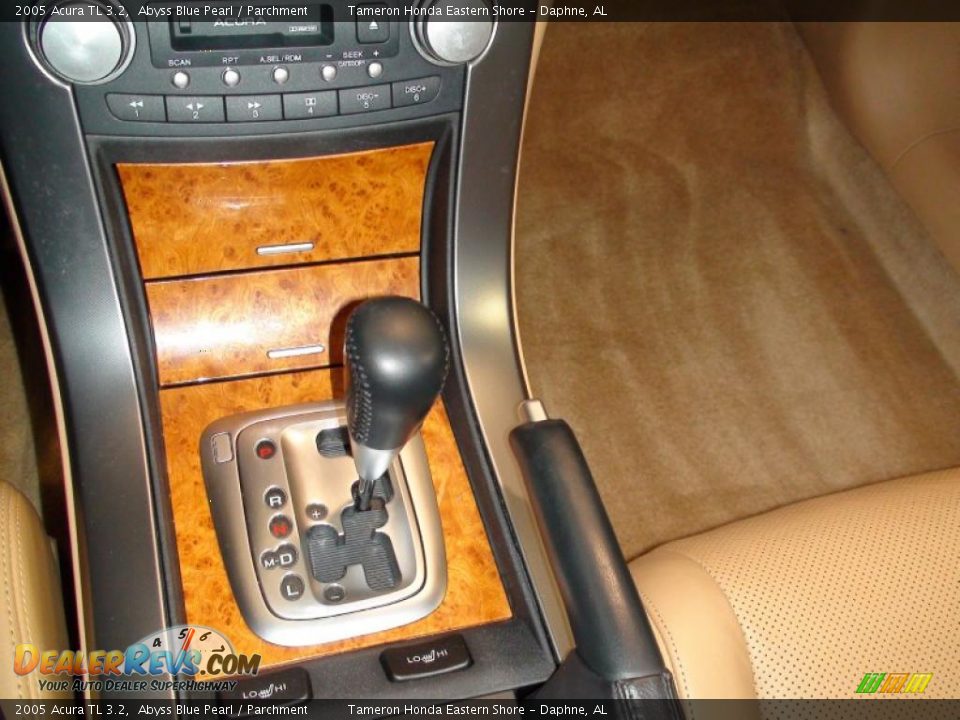 2005 Acura TL 3.2 Abyss Blue Pearl / Parchment Photo #27