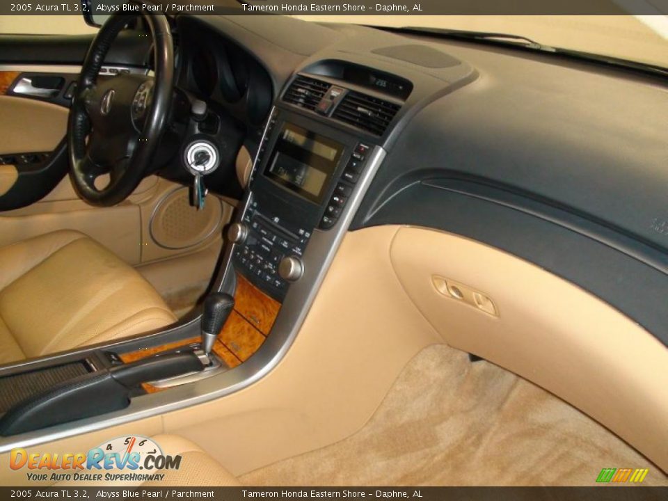 2005 Acura TL 3.2 Abyss Blue Pearl / Parchment Photo #29