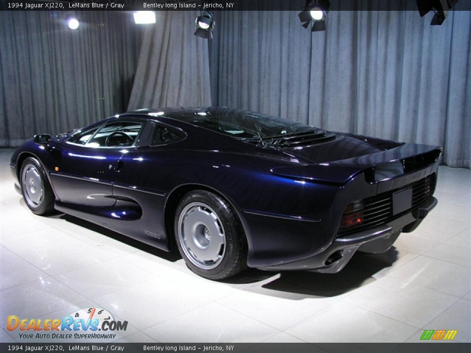 1994 Jaguar XJ220 LeMans Blue / Gray Photo #2