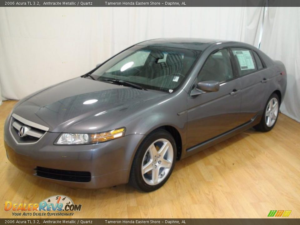 2006 Acura TL 3.2 Anthracite Metallic / Quartz Photo #4