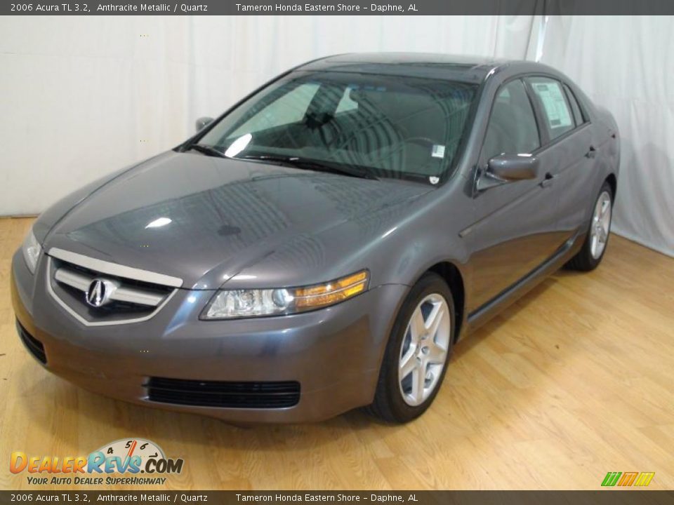 2006 Acura TL 3.2 Anthracite Metallic / Quartz Photo #5