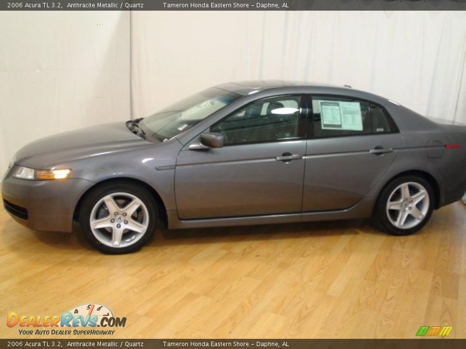 2006 Acura TL 3.2 Anthracite Metallic / Quartz Photo #7