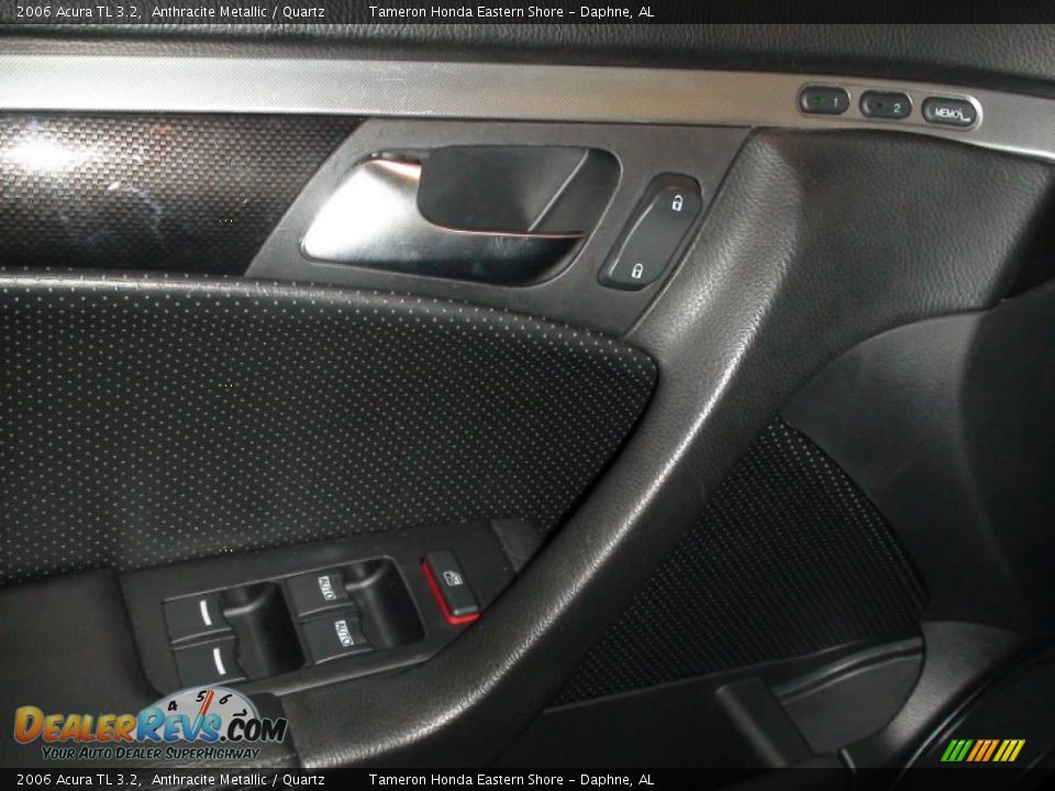 2006 Acura TL 3.2 Anthracite Metallic / Quartz Photo #14
