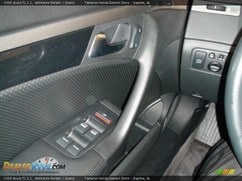 2006 Acura TL 3.2 Anthracite Metallic / Quartz Photo #15