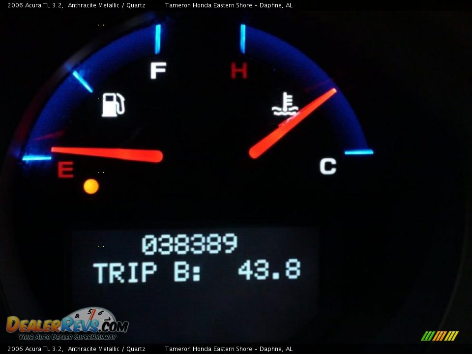 2006 Acura TL 3.2 Anthracite Metallic / Quartz Photo #19