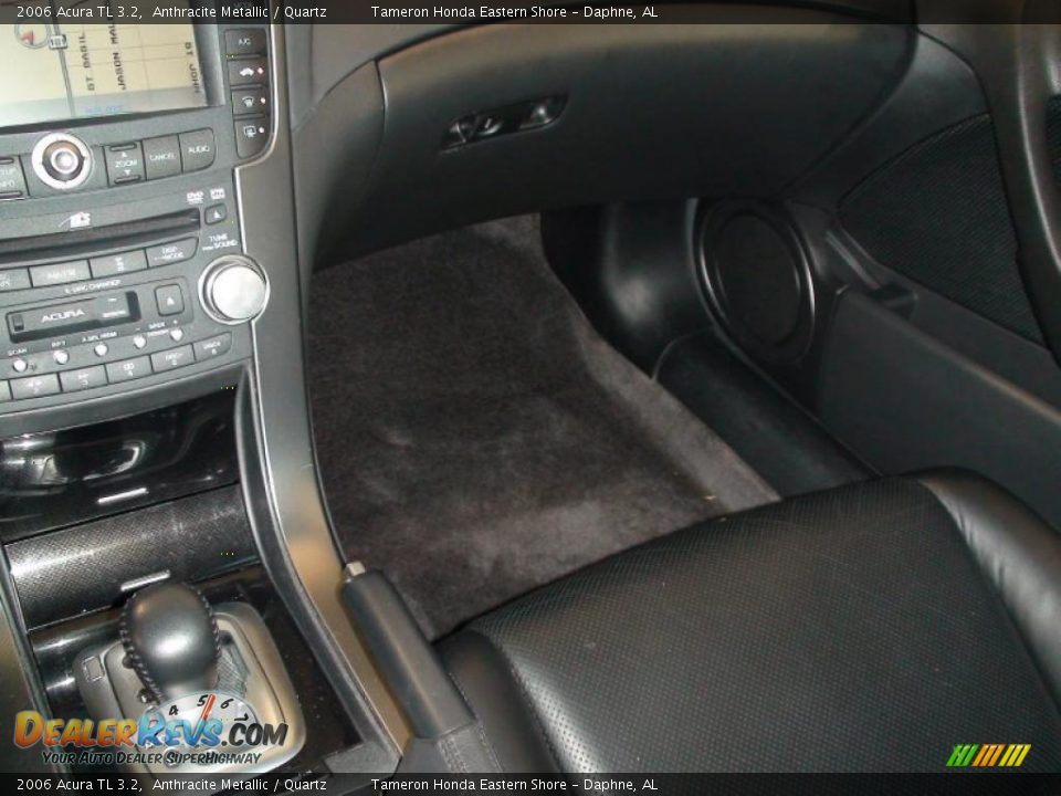 2006 Acura TL 3.2 Anthracite Metallic / Quartz Photo #24