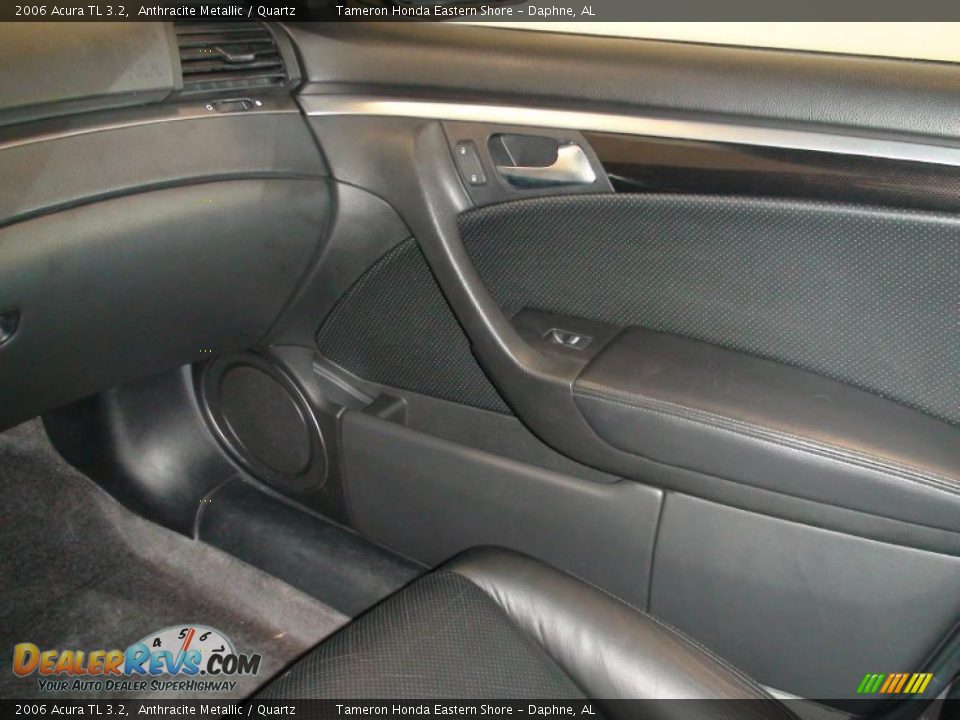 2006 Acura TL 3.2 Anthracite Metallic / Quartz Photo #26
