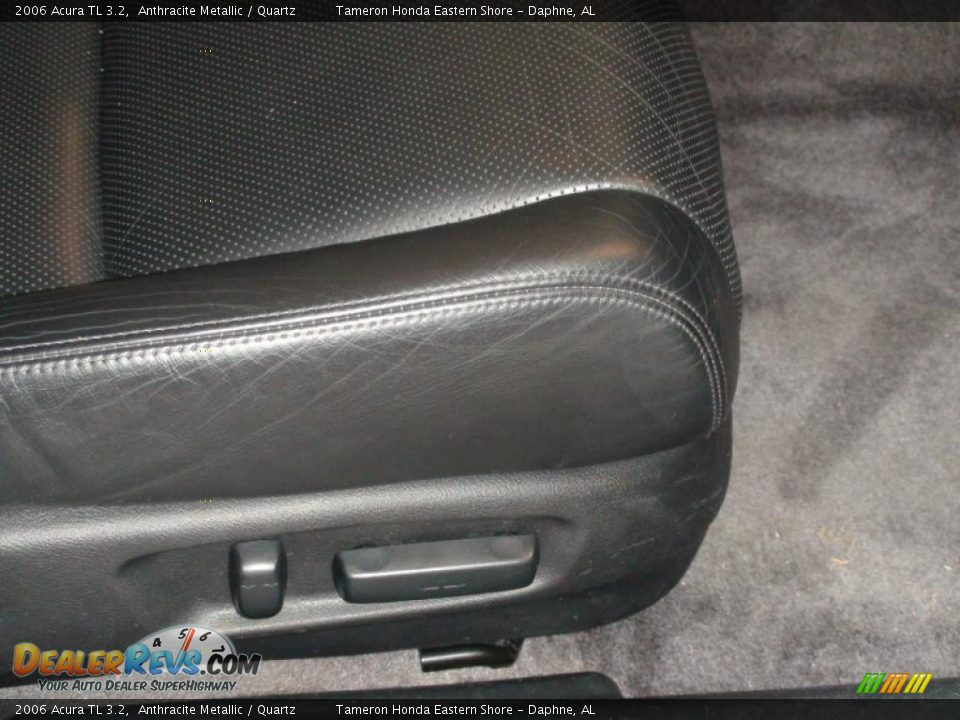 2006 Acura TL 3.2 Anthracite Metallic / Quartz Photo #29