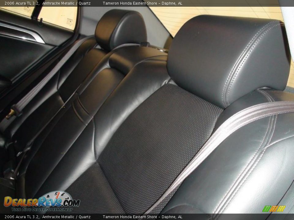 2006 Acura TL 3.2 Anthracite Metallic / Quartz Photo #31
