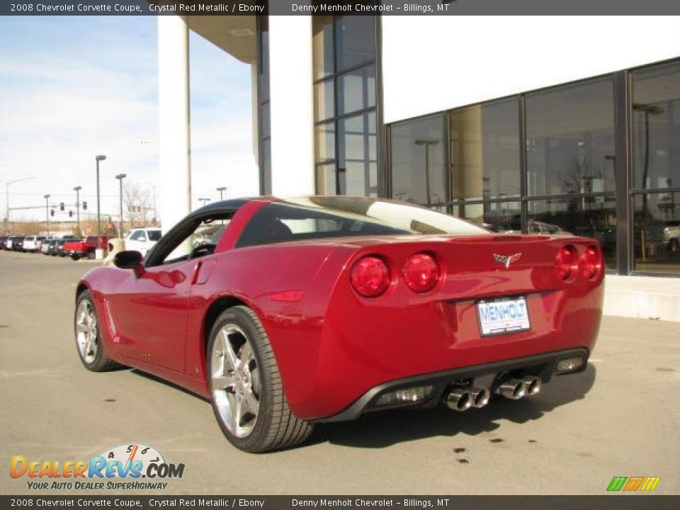 2008 Chevrolet Corvette Coupe Crystal Red Metallic / Ebony Photo #3