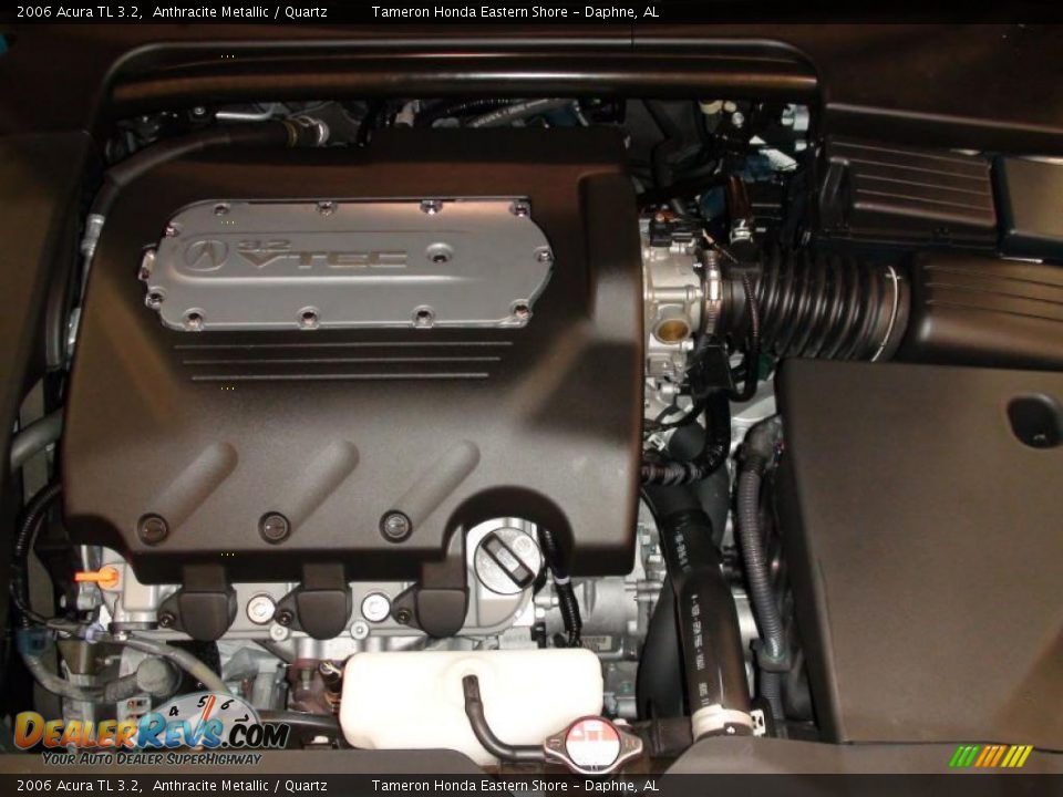 2006 Acura TL 3.2 Anthracite Metallic / Quartz Photo #34