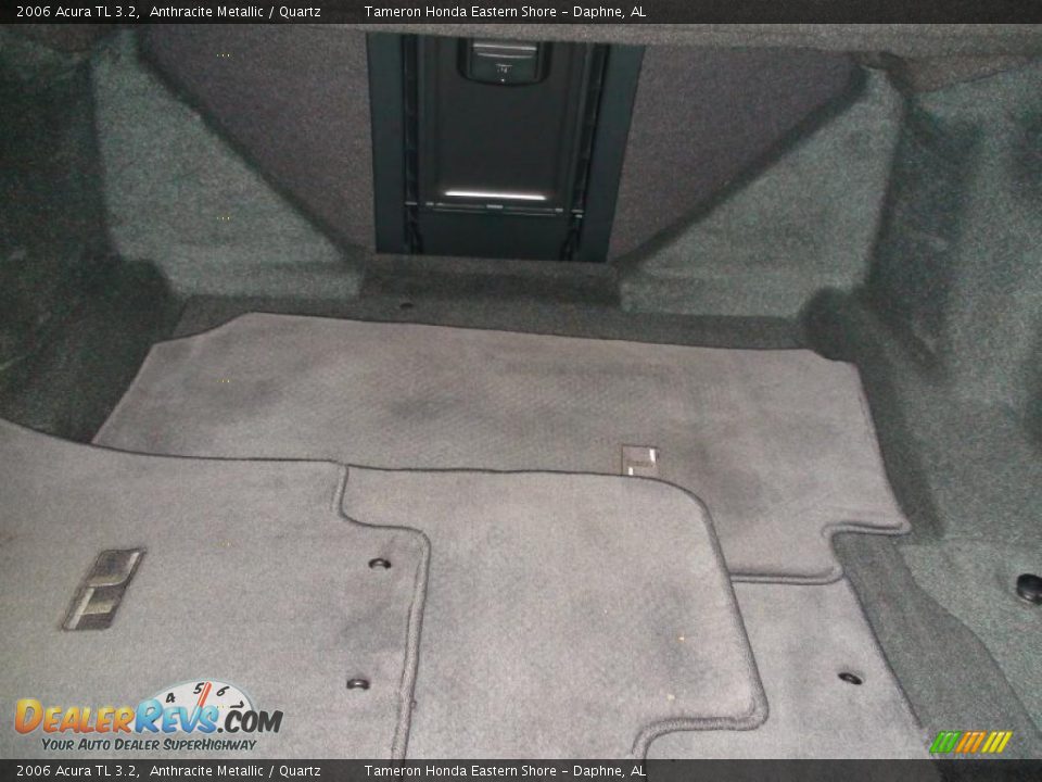 2006 Acura TL 3.2 Anthracite Metallic / Quartz Photo #35