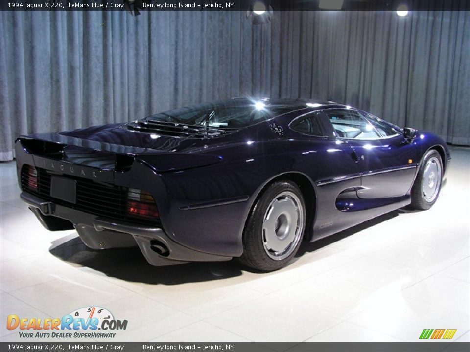 1994 Jaguar XJ220 LeMans Blue / Gray Photo #3